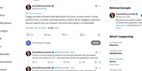 De Laurentiis sottolinea sui social: "Dimissioni Conte una favola"