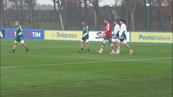 Italia, l'ultimo allenamento degli Azzurri
