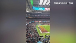 NFL al Bernabeu, c'è anche Figo in tribuna