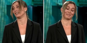 Urlano il nome di Tsitsipas dal pubblico, la reazione di Paula Badosa sul palco dice tutto