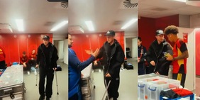 Sorpresa De Bruyne nello spogliatoio del Belgio: ad un mese dall'infortunio con il Napoli è ancora in stampelle