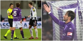 Gioco interrotto durante Fiorentina-Juve per cori a Vlahovic: cosa ha detto l'arbitro a Ranieri e il gesto ai tifosi