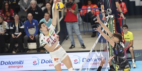 Trento fa sua la super sfida con Perugia