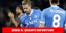 In serie A troppi infortuni