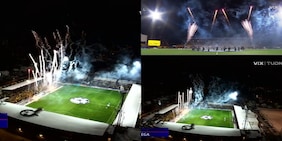 Bodo Glimt-Juve, fuochi e cori: l'accoglienza da brividi