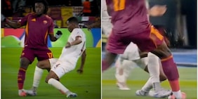 Brutto fallo su Koné, l'arbitro sbaglia: non era da rosso, ma...