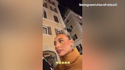 Chiara Frattesi e Geolier, passeggiata per il centro di Roma
