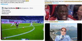 Fofana, il liscio clamoroso con la Lazio fa il boom sui social: quante ironie!
