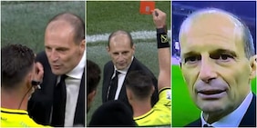 Allegri furioso, la frase contro l'arbitro che gli costa l'espulsione: "Ogni volta che arbitri te..."