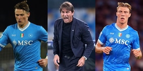 Roma-Napoli, la formazione ufficiale di Conte