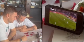 Totti e Candela, ansia a Miami: guardano Roma-Napoli sul cellulare!