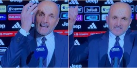 Spalletti scatenato in diretta tv: esulta con le braccia al cielo, il motivo è tutto da ridere