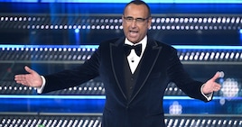 Fiorentina in Serie B, Carlo Conti: "Tirate fuori le p...., ma non fatemi parlare"