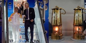 La fiamma olimpica di Milano-Cortina è in Italia, Jasmine Paolini la consegna a Mattarella