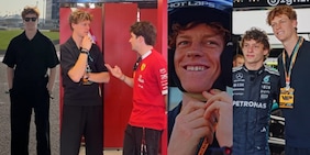 Al Gp di Abu Dhabi è Sinner mania: la chiacchierata con Leclerc e quella promessa mantenuta ad Antonelli