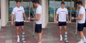 Rune torna a camminare dopo l'infortunio: il video pubblicato sui social