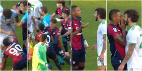 Folorunsho-Hermoso, tensione alle stelle in Cagliari-Roma tra spintoni e insulti