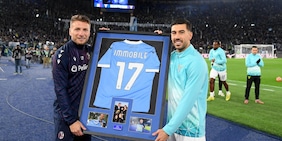 Immobile, ritorno all'Olimpico da avversario della Lazio: l'omaggio è virale