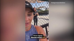 Tennis, Badosa "promuove" il giovane azzurro Vasamì