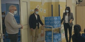 Espresso dona i Panettoni targati Napoli ai bambini dell’Ospedale Santobono