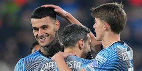 Atalanta-Cagliari 2-1: Scamacca show, Gaetano non basta a Pisacane