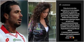 Izzo, il messaggio social che commuove il web: "Io e Raffaella Fico abbiamo perso nostro figlio"