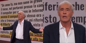 Giletti impazzisce, troppo rumore dietro le quinte: "Capisco che gioca la Roma..." Giletti impazzisce, troppo rumore dietro le quinte: "Capisco che gioca la Roma..."