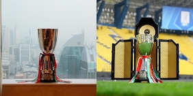 Supercoppa Italiana, il trofeo è arrivato in Arabia: tutte le foto