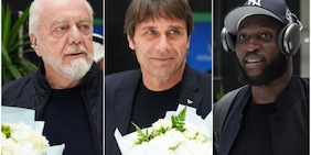 Il Napoli sbarca a Riyadh, ci sono fiori per tutti: presenti anche Lukaku e De Laurentiis