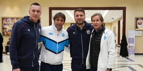 Bologna e Napoli a Riyadh regalano sorrisi ai bimbi dell’Ospedale Pediatrico Dr. Sulaiman Alhabib