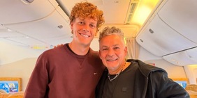 Sinner torna in Italia: l'incontro con Baggio e il programma di Natale