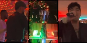 Conte balla con Stash dei The Kolors e i giocatori scatenati al Karaoke: i segreti della festa del Napoli