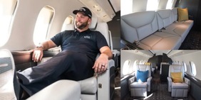 L'assurdo jet privato del campione di golf Jon Rahm: "Dentro ha una biblioteca!"