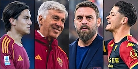 Roma-Genoa, le formazioni ufficiali di Gasperini e De Rossi