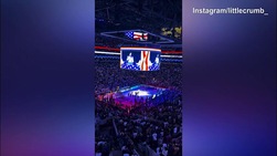 Canalis, nottata all'ex Staples Center per seguire l'Nba