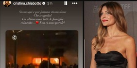 Cristina Chiabotto a Crans Montana a Capodanno: "Siamo qui e siamo bene..."