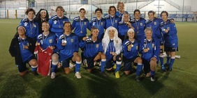 Nazionale Suore, benedetto il calcio per passione