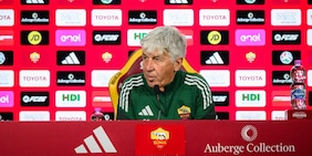 La battuta di Gasperini a Trigoria: "Ho parlato eh?". Poi la gag con l'ufficio stampa