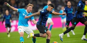 Termina 2-2 tra Inter e Napoli. La Lazio passa a Verona