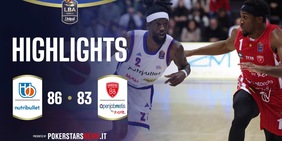 NutriBullet Treviso Basket - Openjobmetis Varese | PokerstarsNews Highlights Serie A Unipol 2025/2026
