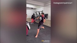 Roma, ricordi Rui Patricio? Eccolo impegnato in un allenamento di boxe