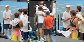 Sinner, allenamento e sorrisi con Cobolli, poi abbraccia Alcaraz: che show a Melbourne!