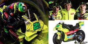 VR46, svelata la nuova livrea: giallo e nero per Morbidelli e Di Giannantonio