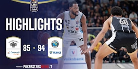 Dolomiti Energia Trentino - Vanoli Basket Cremona | PokerstarsNews Highlights Serie A Unipol 2025/2026