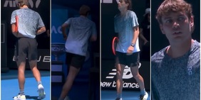 Cobolli e la partita da incubo agli Australian Open tra nervi, vomito e caldo. La frase urlata nel terzo set dice tutto