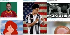 David "la sirenetta", Gatti con la permanente, McKennie è Simone Perrotta: social scatenati dopo la vittoria Juve