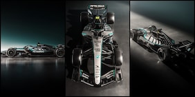 F1: Mercedes presenta la livrea della 'W17' che guideranno Russell e Antonelli