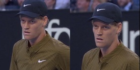 Lo sguardo di Sinner diventa virale: "Jannik, ricordati che non ti ho fatto nulla..."
