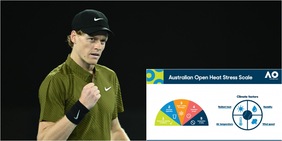 Perché il match di Sinner potrebbe essere sospeso all'Australian Open e cos'è l'Extreme Heat Protocol