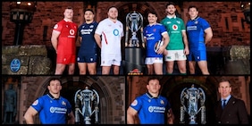 Sei Nazioni 2026, il lancio a Edimburgo: le foto della presentazione